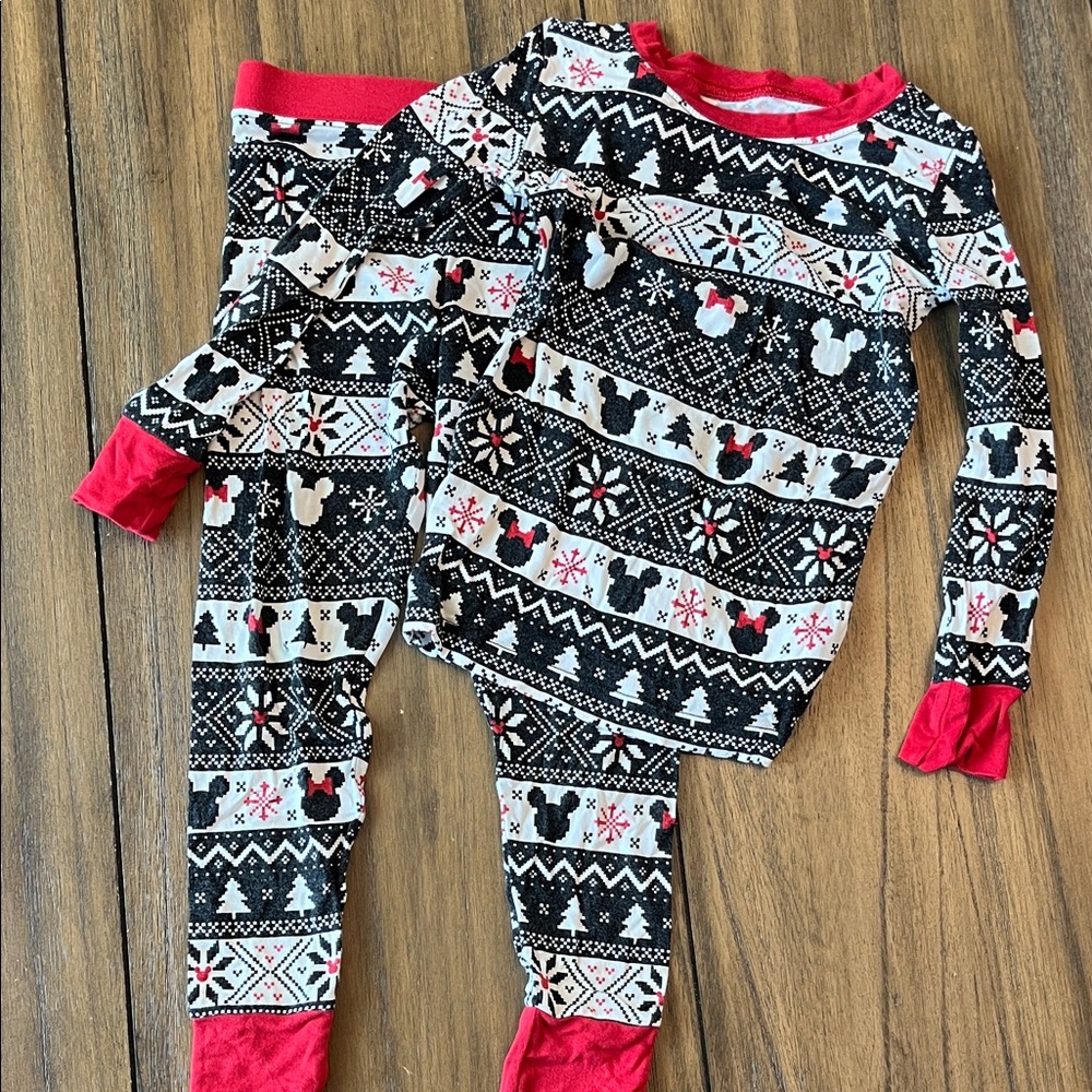 Little Sleepies Disney Fair Isle pajama set